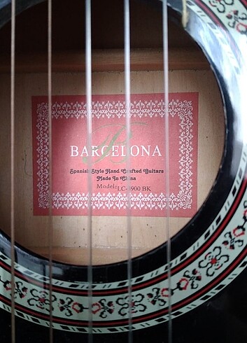  Beden gri Renk Barcelona marka gitar 