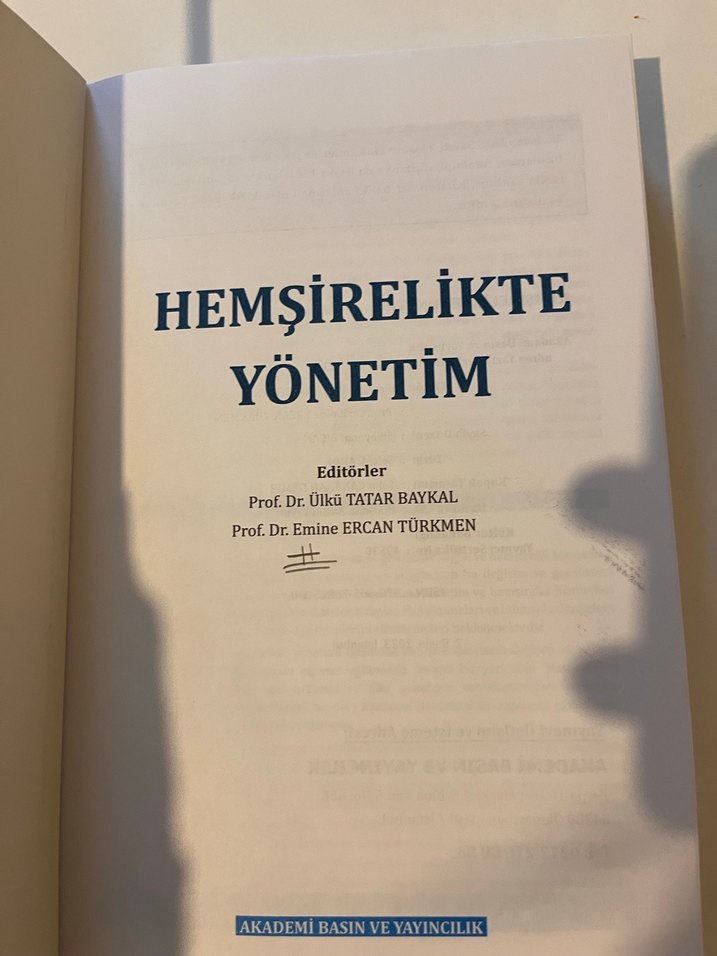 Hemşirelikte Yönetim - Yenilenmiş 2. Baskı - Görsel 5