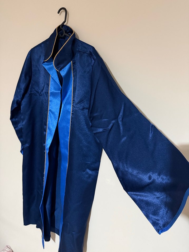 Mavi Kadın Mezuniyet Şapkası Püsküllü - Görsel 4