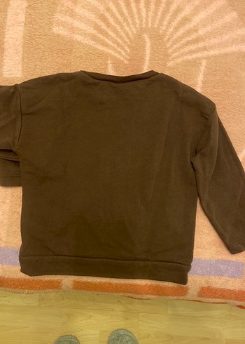 Kahverengi Erkek Çocuk Uzun Kollu Sweatshirt - Görsel 2