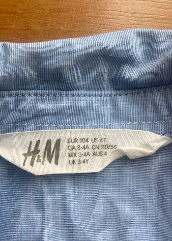 Erkek Çocuk Kısa Kollu Denim Gömlek - Görsel 3