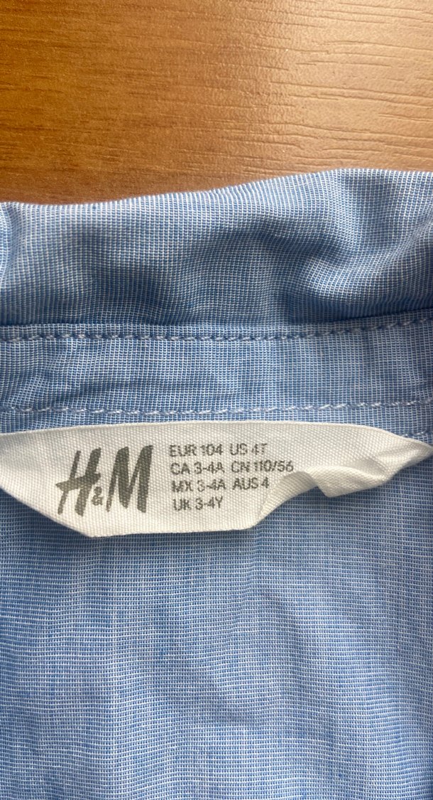 Erkek Çocuk Kısa Kollu Denim Gömlek - Görsel 3