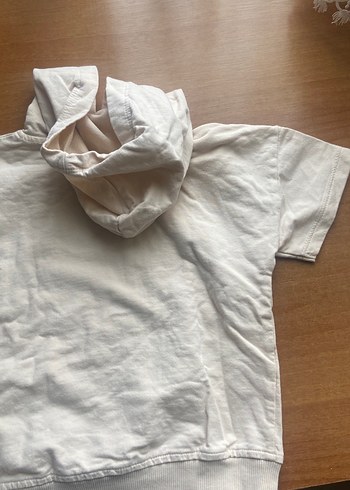 Bej Çocuk Kısa Kollu tişört - Görsel 2