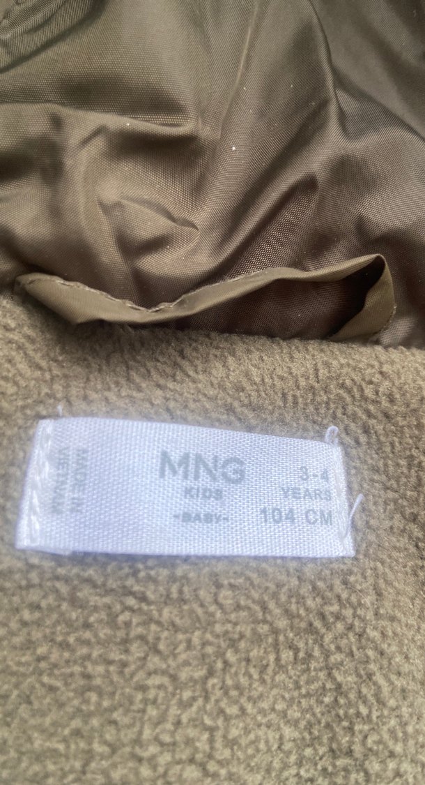 Erkek Çocuk Gri Kapüşonlu Fermuarlı Mont - Görsel 3