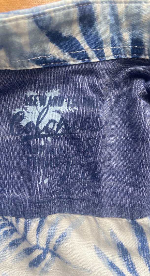 Erkek Çocuk Mavi Batik Desenli Gömlek - Görsel 3