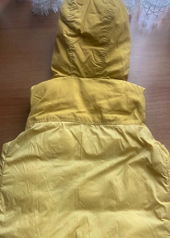 Sarı Erkek Çocuk Fermuarlı Yelek - Görsel 2