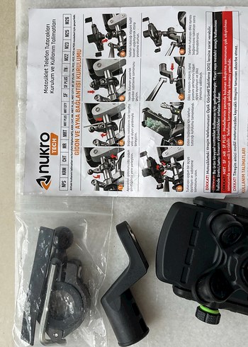 Nukro MRT Siyah Telefon Tutucu - Görsel 2