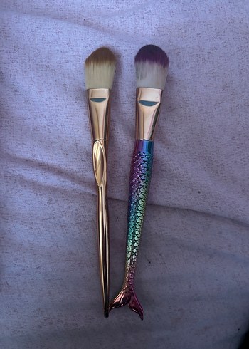 Pastel Renkli Makyaj Fırçaları Seti - Görsel 2