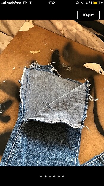 Dilvin dilvin blue boru paça jean
