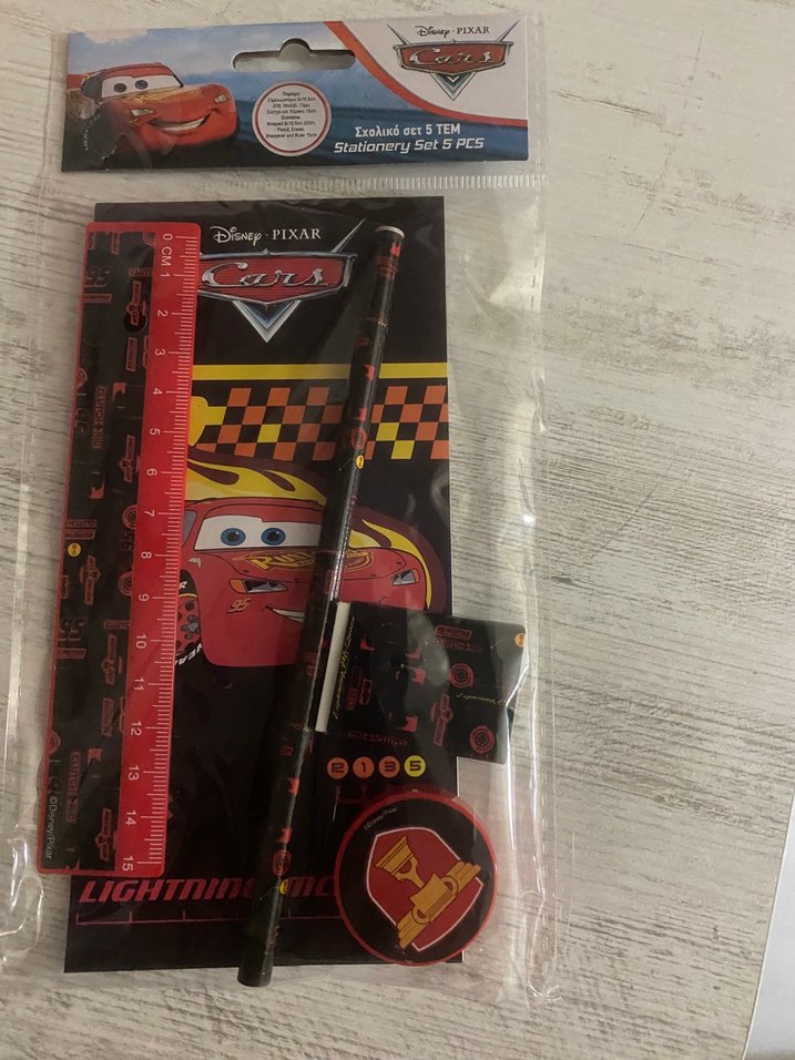 Dısney not defteri,kalem,kalemtraş,silgi ve cetvel seti - Görsel 2