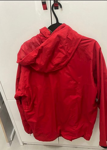 Adidas Kırmızı Adidas Erkek Midi Yağmurluk