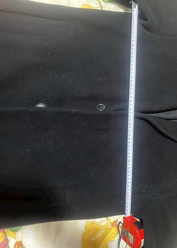 Siyah Midi Boy Sokak Stili erkek Kaban - Görsel 5