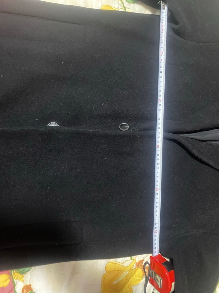 Siyah Midi Boy Sokak Stili erkek Kaban - Görsel 5