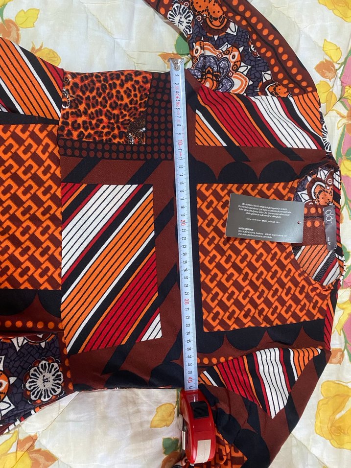 Cepli likralı elbise - Görsel 2