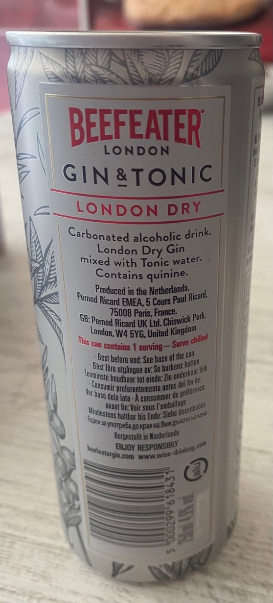 Beefeater London Dry Gin & Tonic Kadın Toneri - Görsel 2