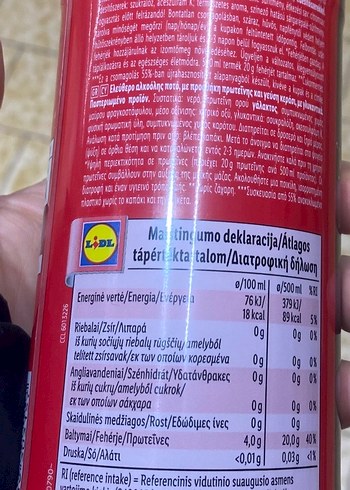 Cherry Aromalı Yüksek Proteinli Clear Whey İçeceği - Görsel 2