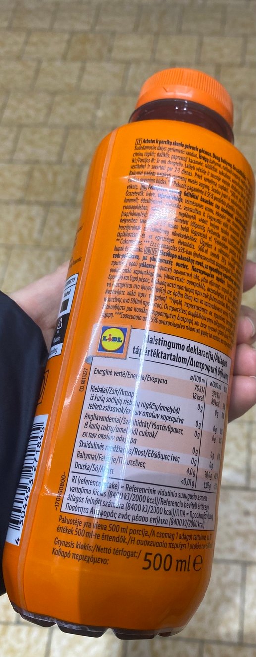 Shiny Bej Çay Şeftali Aromalı Whey Protein Tozu - Görsel 2