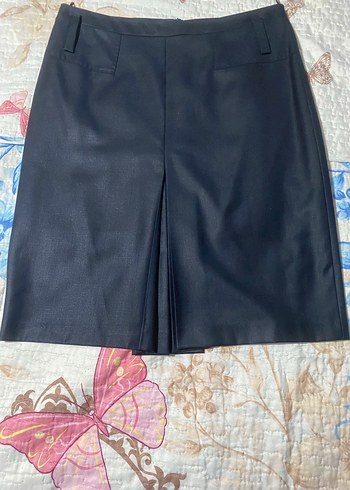 Lacivert Mini Kalem Etek