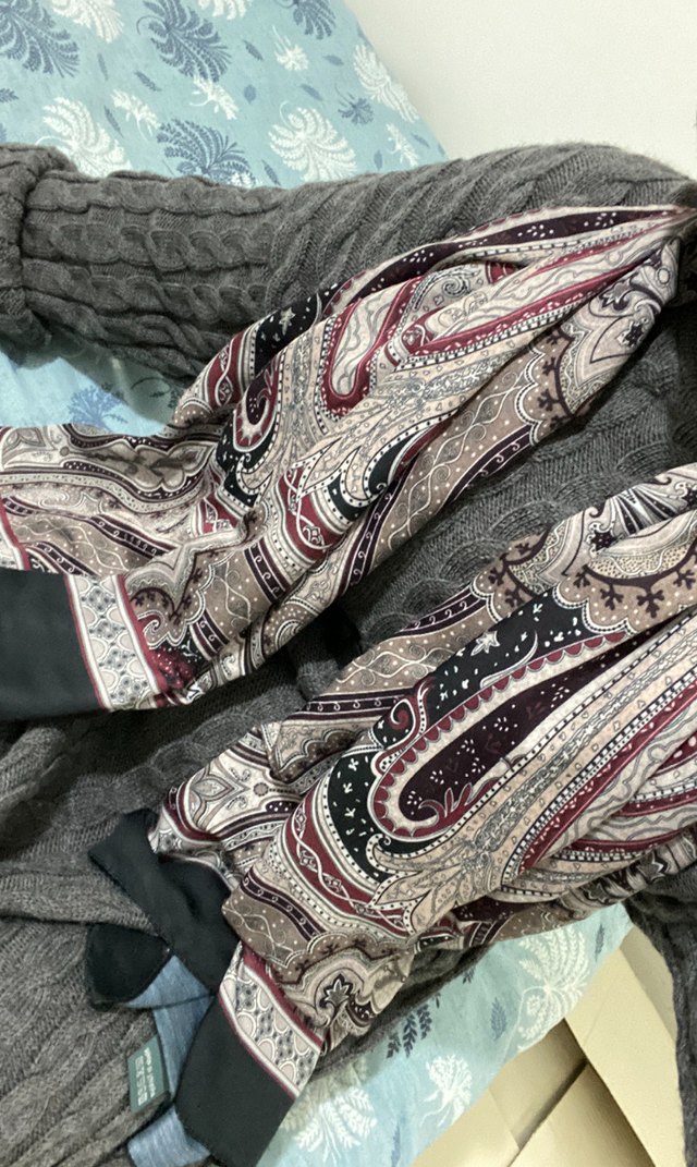 Örgü Uzun Triko Elbise - Görsel 3