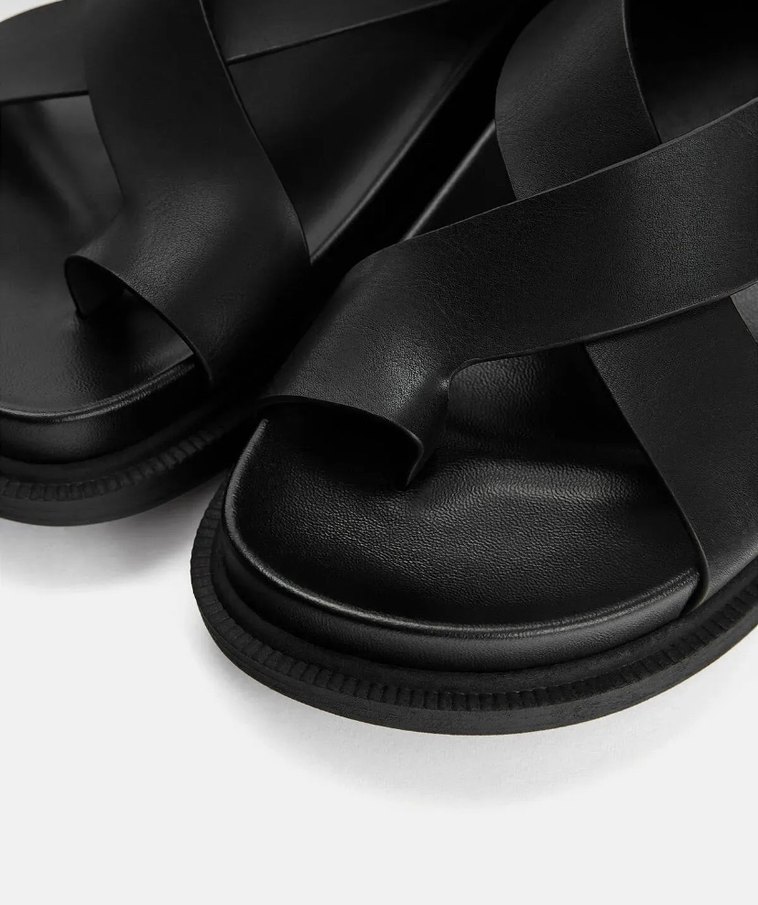 Siyah  Kadın Sandalet - Görsel 2