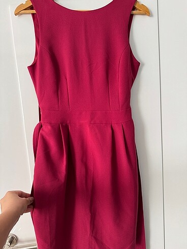 Kırmızı mini elbise