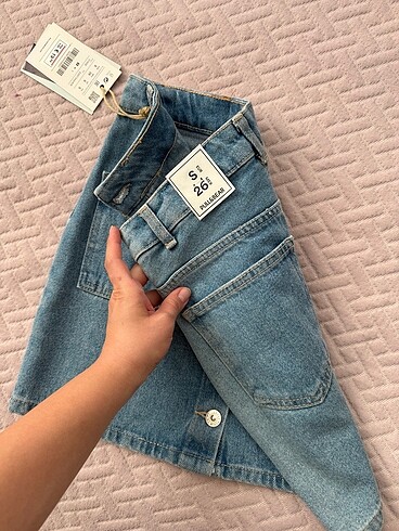 s Beden Pull bear mini kot etek