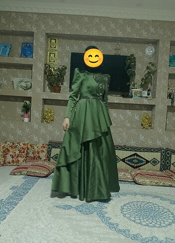 Yeşil abiye