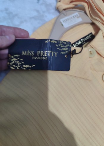 Bej Uzun Kollu Piliseli Keten Kadın Elbise - Görsel 3