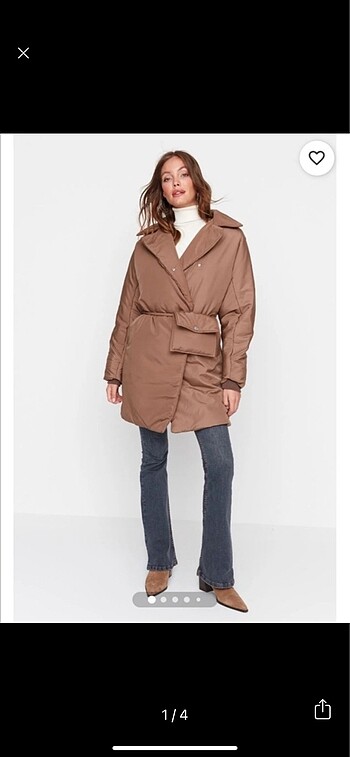 Trendyolmilla oversize kapitone mont