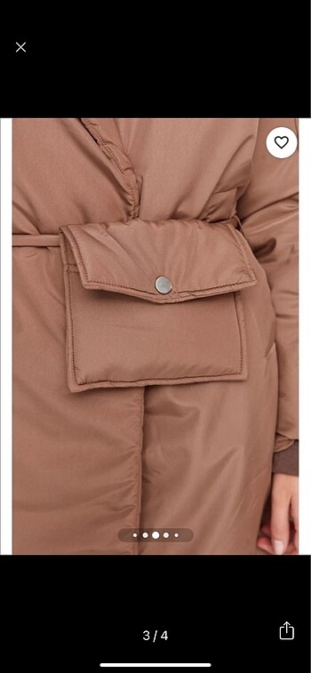 s Beden Trendyolmilla oversize kapitone mont