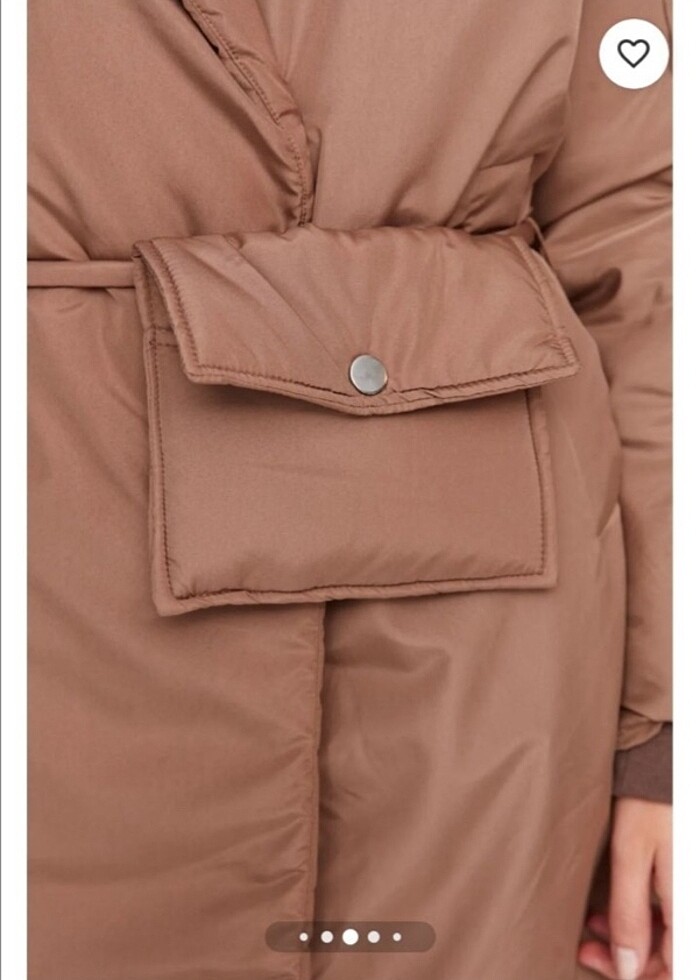 Trendyolmilla oversize kapitone mont - Görsel 3