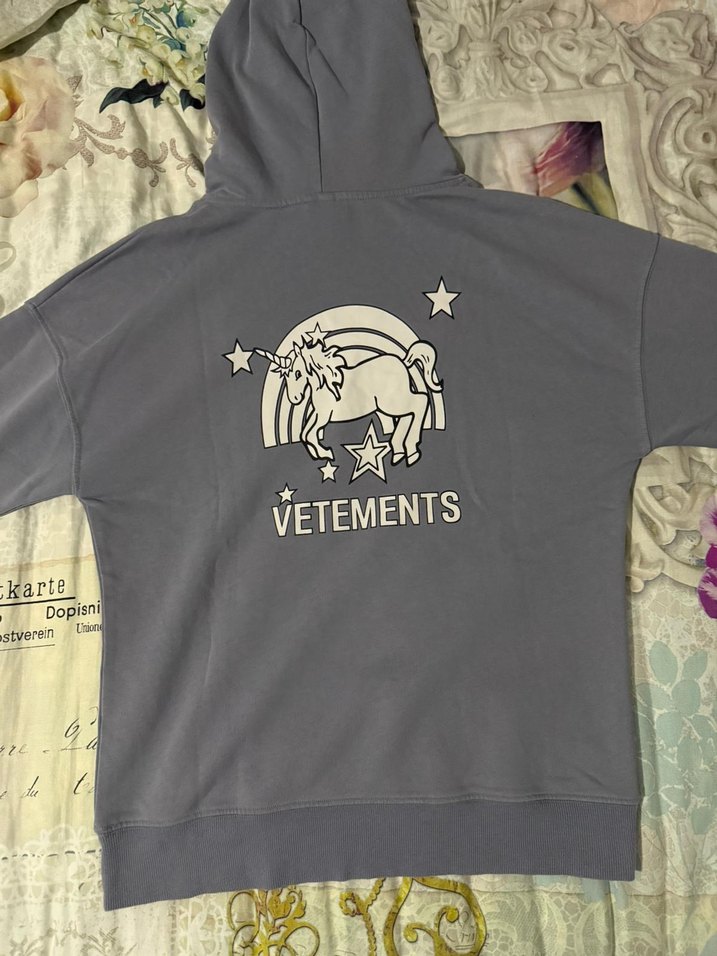 VETEMENTS Unicorns and Rainbows 807-5779 Sweat - Görsel 2