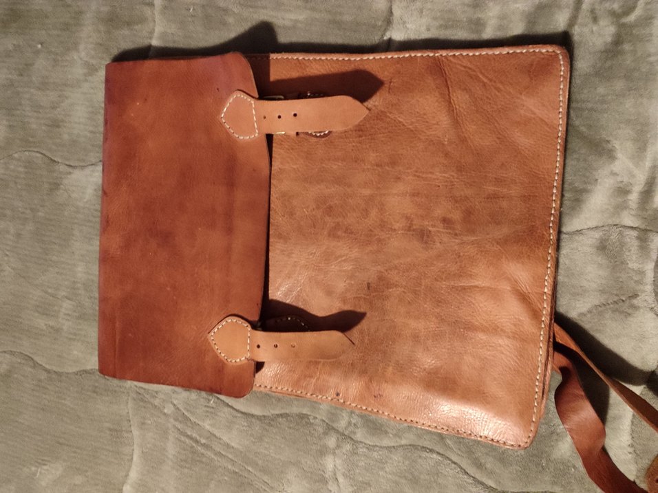 Kahverengi Erkek bayan Omuz Çantası - Görsel 2