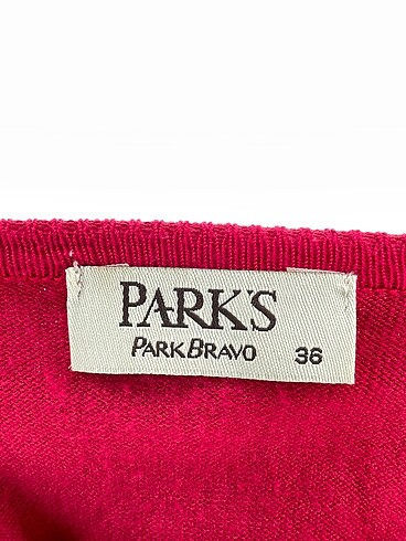 36 Beden kırmızı Renk Park Bravo Kazak / Triko %70 İndirimli.