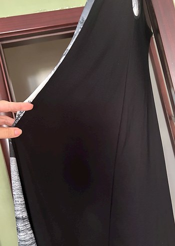 Polo garage Siyah yuvarlak Yakalı kısa elbise - Görsel 2