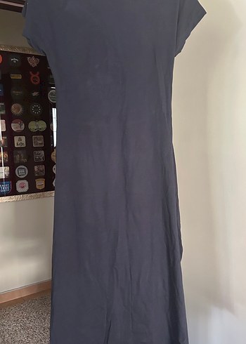 Zara Uzun sırt dekolteli Halter Yaka Kadın Elbise - Görsel 2