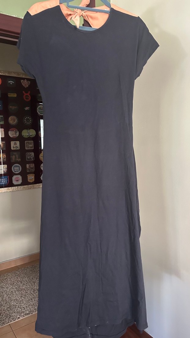 Zara Uzun sırt dekolteli Halter Yaka Kadın Elbise - Görsel 2