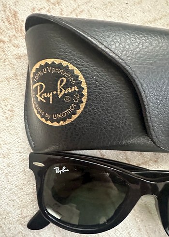 Ray-Ban Klasik Siyah Kadın Güneş Gözlüğü temiz kullanıldı - Görsel 3