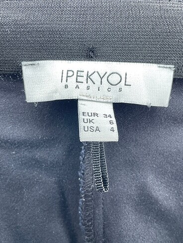 34 Beden siyah Renk ipekyol Kumaş Pantolon %70 İndirimli.