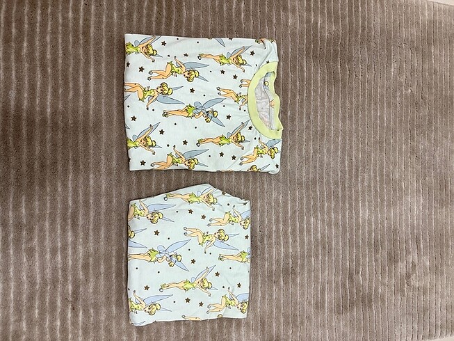9 Yaş Beden turkuaz Renk Pijama takımı kız çocuk