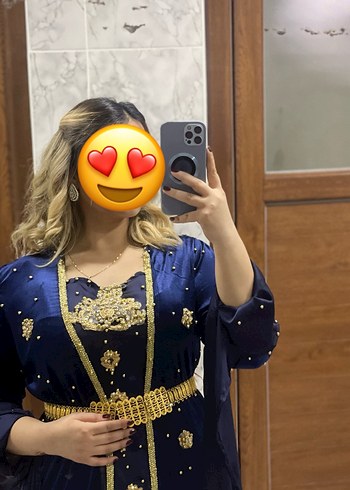 Diğer YÖRESEL DİKİM KADİFE LACİVERT YÖRESEL ELBİSE