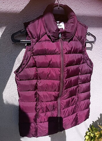 m Beden bordo Renk Şişme yelek