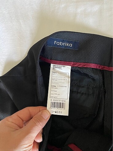 38 Beden Fabrika kumaş pantalon