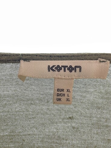 xl Beden haki Renk Koton Bluz %70 İndirimli.