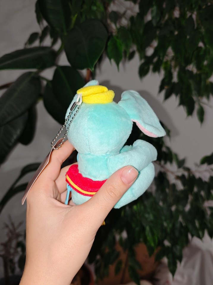 Turkuaz Peluş Fil Oyuncak - Görsel 2