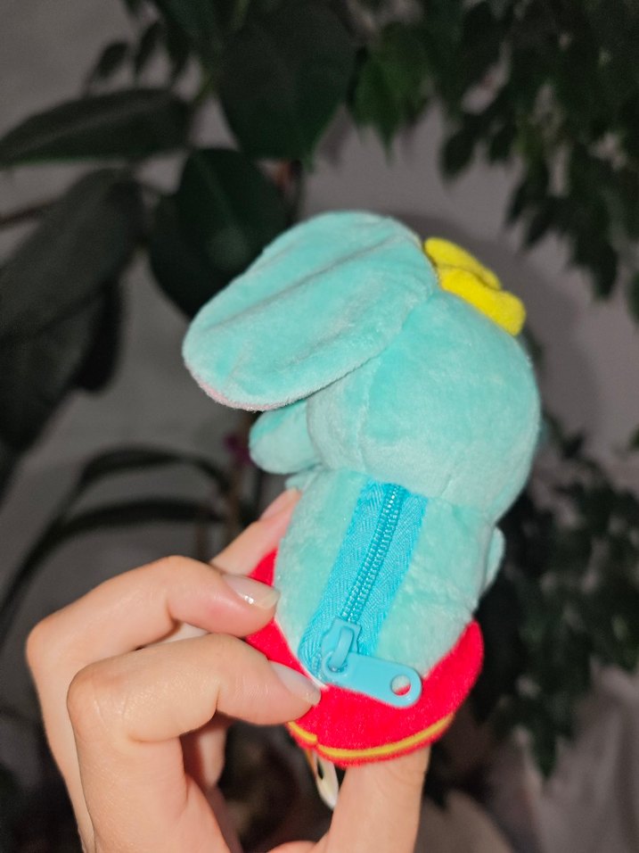 Turkuaz Peluş Fil Oyuncak - Görsel 3