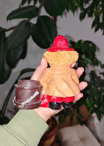 Renkli itfaiyeci ayıcık figürü - Görsel 2