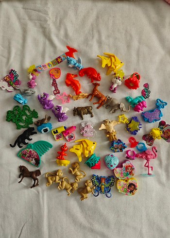 Renkli Mini Aksiyon Figürleri Seti - Görsel 2