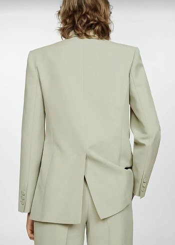 Kadın Midi Lyocell Blazer Ceket - Görsel 2