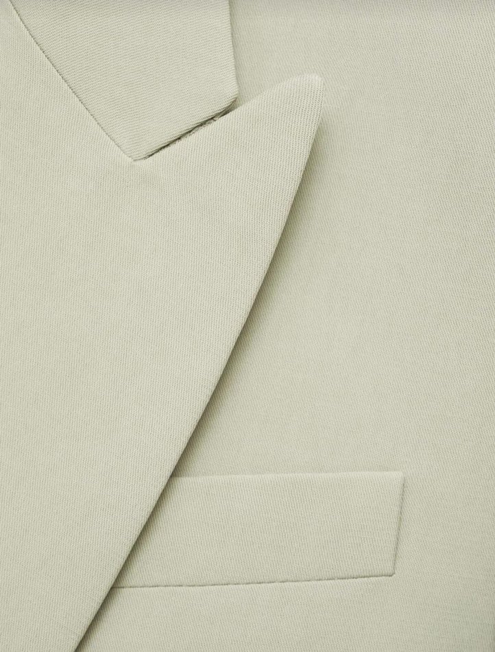 Kadın Midi Lyocell Blazer Ceket - Görsel 3